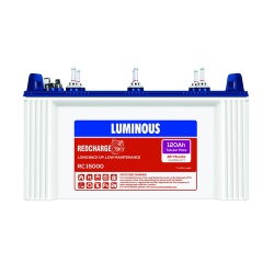 Luminous Red Charge 15000 120AH Tubular Battery , LUMINAS INVETER 