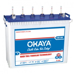 Okaya HT 7048 150AH Hadi Tall Tubular Battery