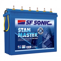 SF Sonic Stan Master SM 10000 150AH Tall Tubular Battery