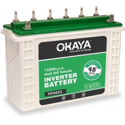 Okaya HT6024 150AH Hadi Tall Tubular Battery