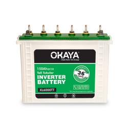 Okaya XL 6000TT 150AH Tall Tubular Battery